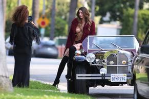 Zita Vass Sexy Shows Her Nude Tits In Beverly Hills AZNude