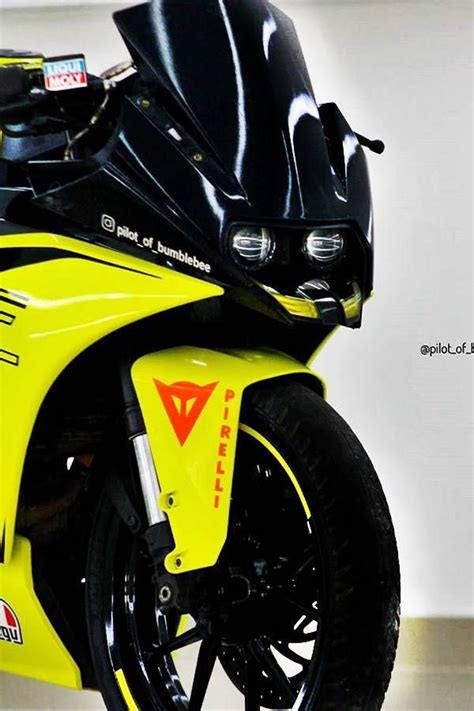 Bumblebee Modified Ktm Rc200 Modifiedx Ktm Bike Pic Stunt Bike