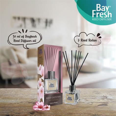 Bayfresh Reed Diffuser Pengharum Ruangan Refill Sakura Bloom