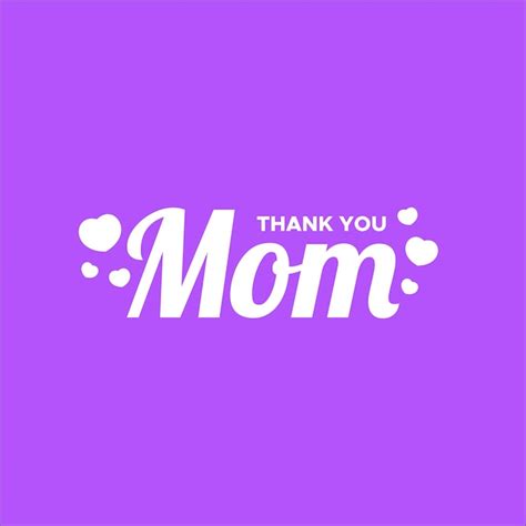 Premium Vector | Thank You Mom Dad Vector Design