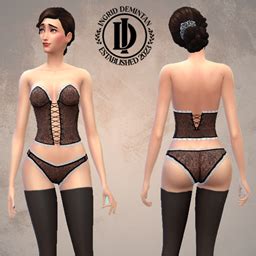IDs Lingerie Veronica Files The Sims 4 Create A Sim CurseForge