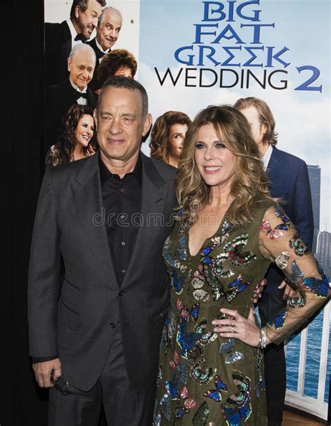 Tom Hanks Y Rita Wilson Imagen De Archivo Editorial Imagen De Querido