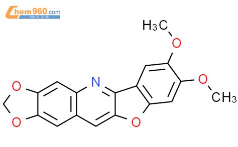 Benzofuro B Dioxolo G Quinoline Dimethoxy