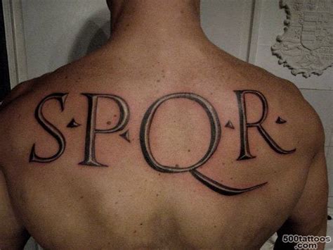 Spqr Tattoo Photo Num 19751