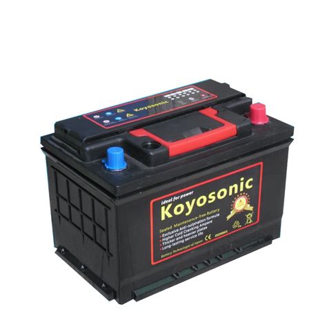 Group 48 91 12V Maintenance Free Car Starting Battery 12V74ah Cheyenne