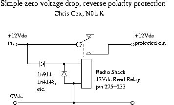 Simple Reverse Polarity Protection.