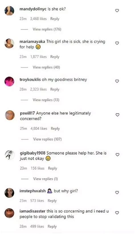 Britney Spears Fans Beg Her To Stop Posting Nude Snaps Online Daily Record