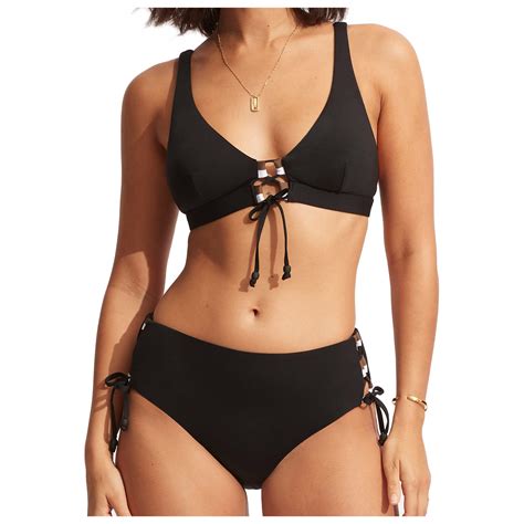 Seafolly Longline Tri Bikini Top Damen Online Kaufen Bergfreunde De