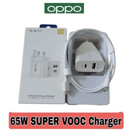 Oppo Gan Power Adapter W Charger Super Vooc Super Dart Flash Charge