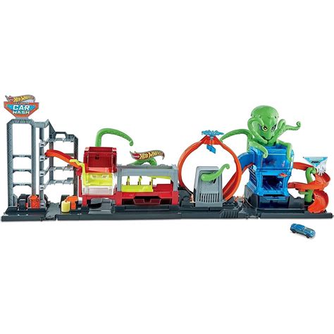 Mattel Hot Wheels Color Reveal Πλυντήριο Με Χταπόδι GTT96 Toys shop gr