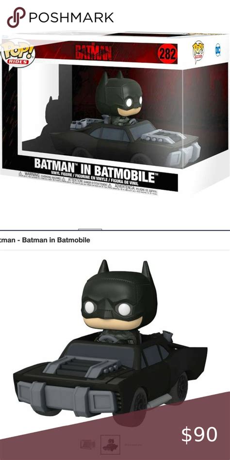 Funko POP Ride The Batman Batman In Batmobile Batmobile Batman Funko