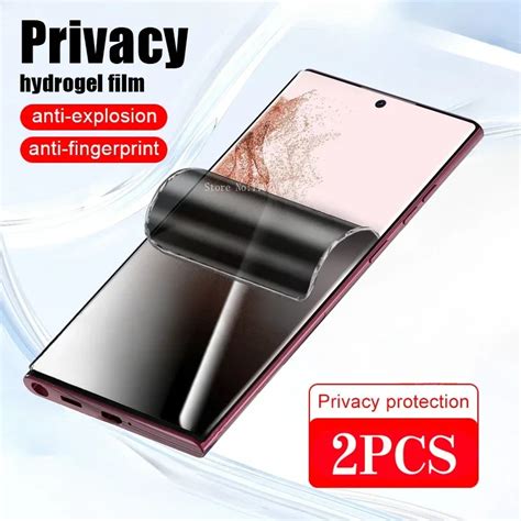 Pcs Privacy Hydrogel Film For Samsung Galaxy S Ultra S Fe S S