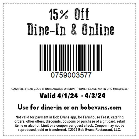 Bob Evans | Coupons & Deals l Bob Evans