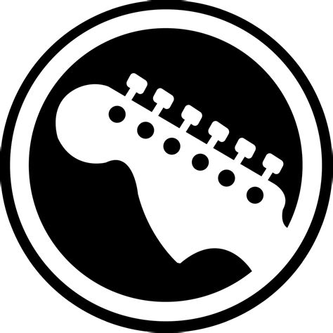 Guitar Icon Photo By Sdvl09 Photobucket Music Stickers Silhouette