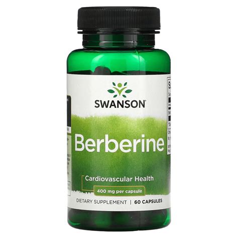 Берберин (барбарис) Swanson Berberin 400 мг 60 капсул - купить с ...