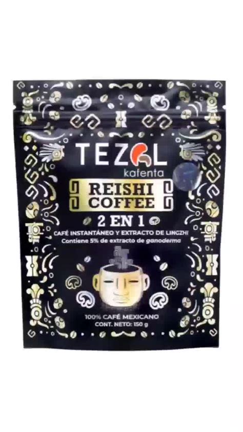 Café Reishi Coffee 2 En 1 Soluble Con Ganoderma Lingzhi Tezal Kafenta