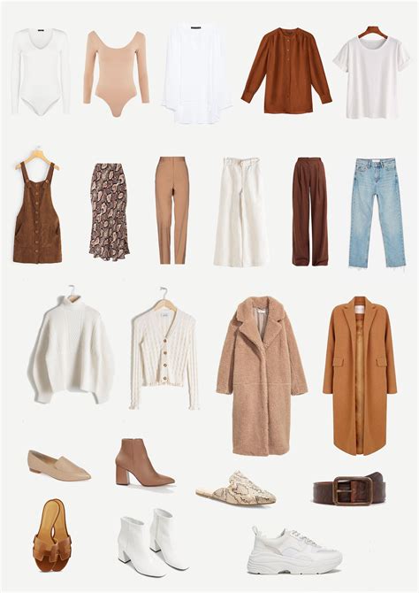 Neutral Wardrobe For Elle Fashion Capsule Wardrobe Capsule Outfits