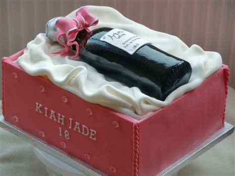 Wine Bottle Cake