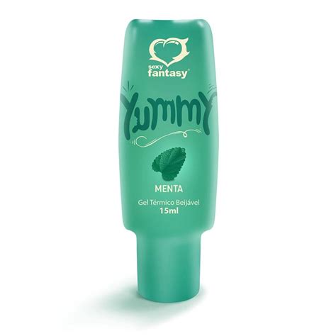 Gel Térmico Yummy Menta Hot g Sexy Fantasy Vega Love