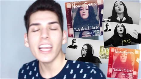 Noah Cyrus We Are Lyric Video Ft MØ Reaction Youtube