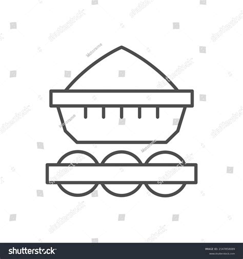 Industrial Conveyor Line Outline Icon Stock Vector (Royalty Free) 2147858089 | Shutterstock