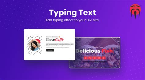 Typing Text Demo - The Best Modules for Divi