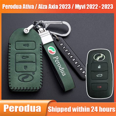 For Perodua Ativa Myvi 2022 2023 Alza 2023 Axia 2023 Key Fob