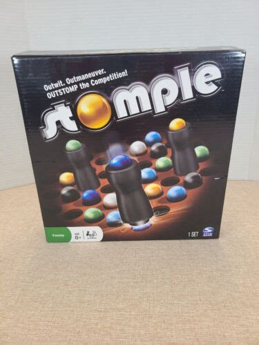 Stomple 2011 First Ed. Strategy Marble Game with REAL WOOD BOARD - 100% ...