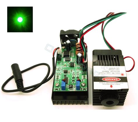 1000mw 520nm Direct Diode Green Laser Module With Adjustable Focus And