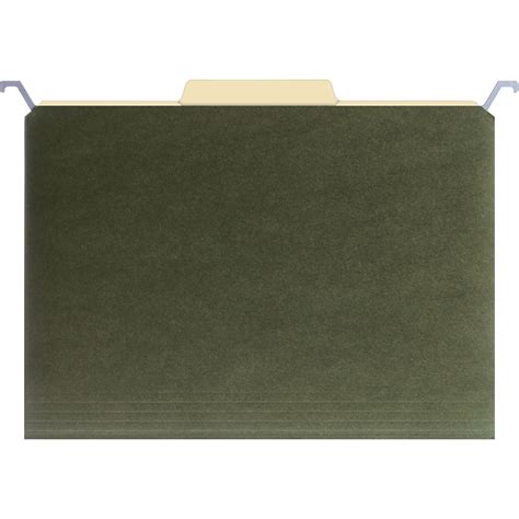 Find It Heavy Duty Hanging File Folder Legal Size Green 20pack Ft07043