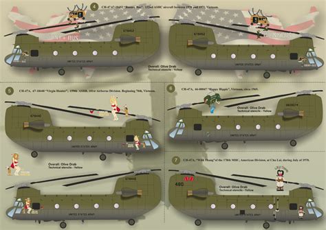 Print Scale Decals 148 Boeing Ch 47 Chinook Helicopter Part 2 Toy