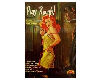 Hangout for Queers x Giclée Canvas Print of Gay Pulp Etsy