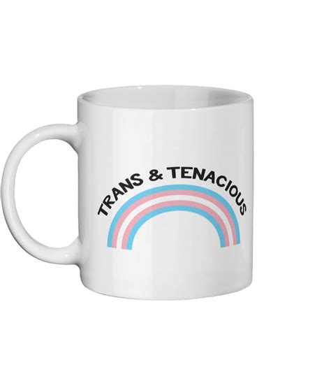 Transgender Coffee Mug Trans Pride Mug Trans Flag Etsy