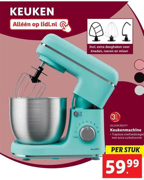 Silvercrest Keukenmachine Aanbieding Bij Lidl