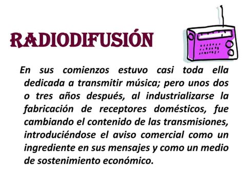 La Radio Como Medio De Comunicacion Ppt