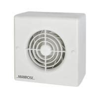 Manrose Xf T Axial Extractor Fan With Timer Mm White