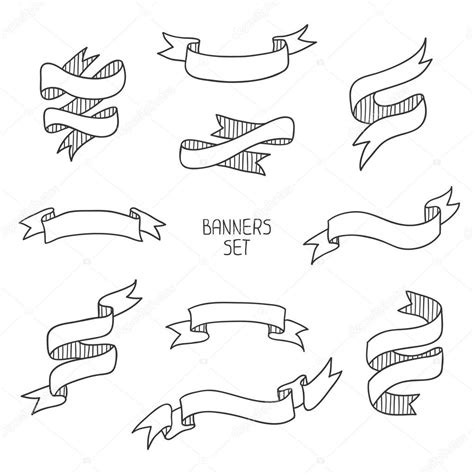 Ribbon Banner Drawing at GetDrawings | Free download