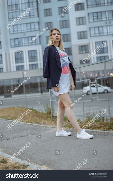 Beautiful Woman Nude Legs Walking Around Stock Photo Shutterstock