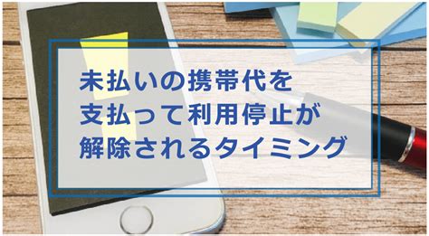 携帯代が払えないといつ止まる？料金滞納で起こるリスクや対策・対処方法等解説｜お金借りる今すぐナビなら即日お金が必要で借りたい人にも方法を徹底解説中