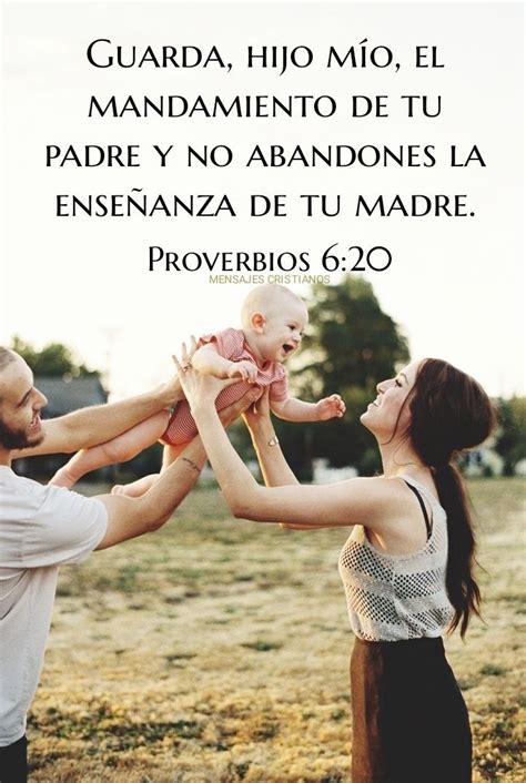 MENSAJES CRISTIANOS Proverbios 6 20 Mensajes Cristianos Proverbios