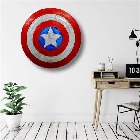 Captain America Shield - Art Lovers Australia