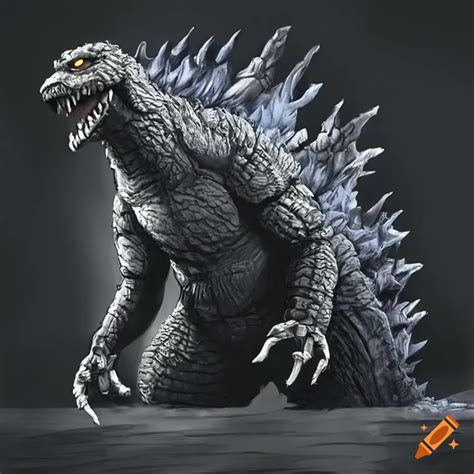 Hyper Realistic Depiction Of An Armored Godzilla By Legendary Pictures