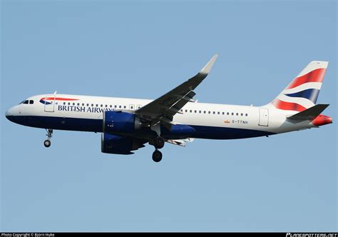 G TTNH British Airways Airbus A320 251N Photo by Björn Huke ID