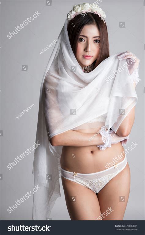 Beautiful Sexy Asian Woman Lace Lingerie Stock Photo 478049884 Shutterstock