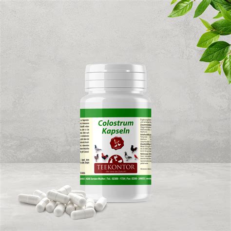 Colostrum Kapseln 125 Stück » Teekontor Naturprodukte