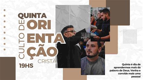 CULTO DE ORIENTAÇÃO CRISTÃ 02 05 2024 YouTube