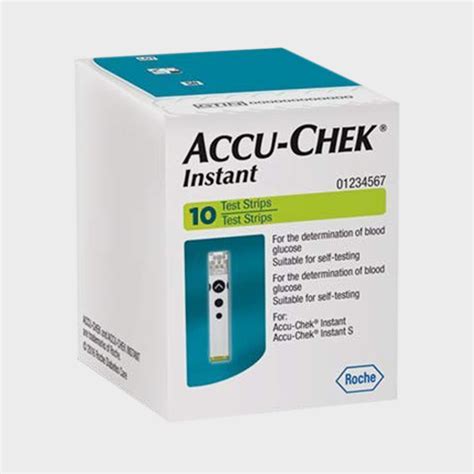accu chek instant glucometer   test strips