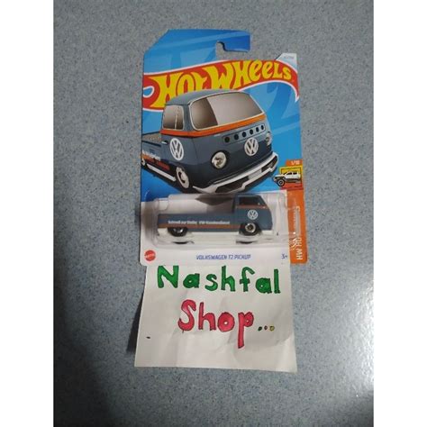 Hot Wheels Volkswagen T Pickup Matte Case B Hw Basic Mainline Shopee Malaysia