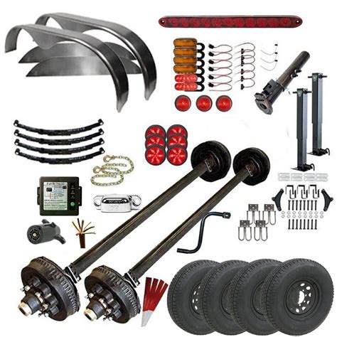 7k Trailer Axle Kits Conveniently Bundled The Trailer Parts Outlet