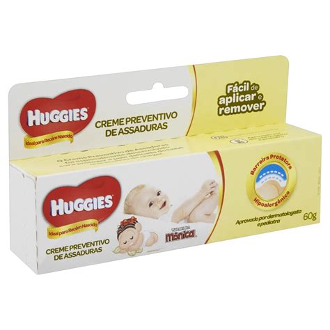 Creme Preventivo de Assaduras Huggies Caixa 60g Super Veneza Guará II